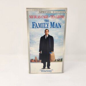 The Family Man 2000 VHS Special Edition Nicolas Cage Téa Leoni Rated PG-13 (vhs)